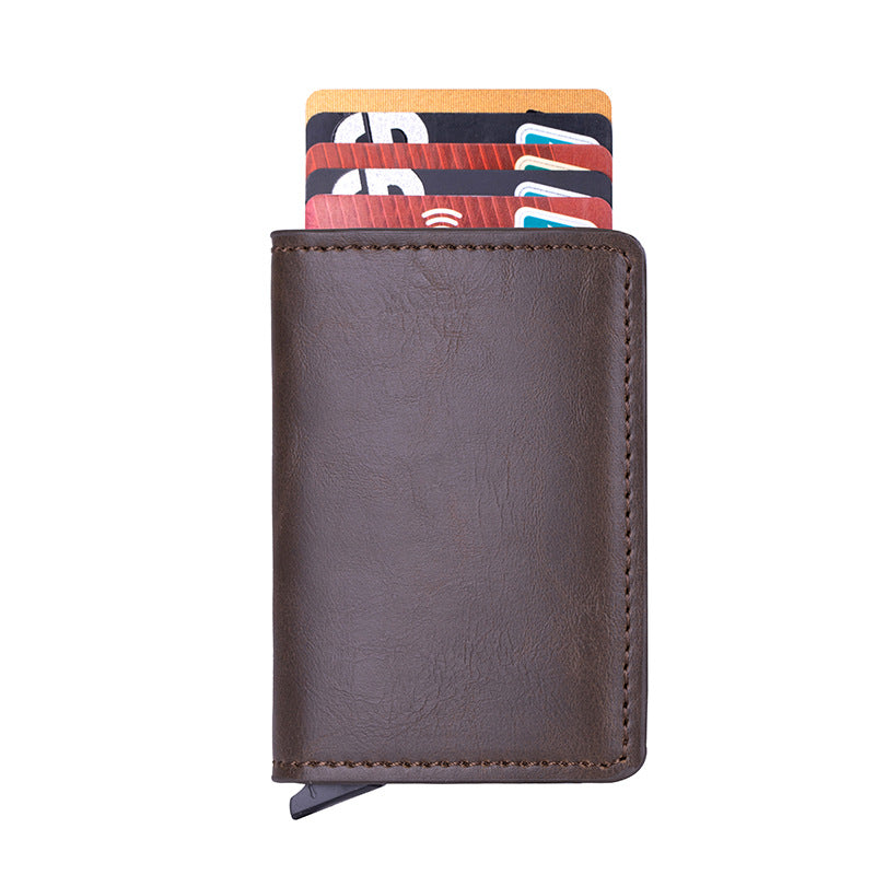 Wallet with RFID blocking and anti-theft design