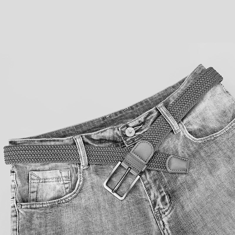 Men’s & Teenagers’ Knitted Fashion Belt – Stylish & Comfortable