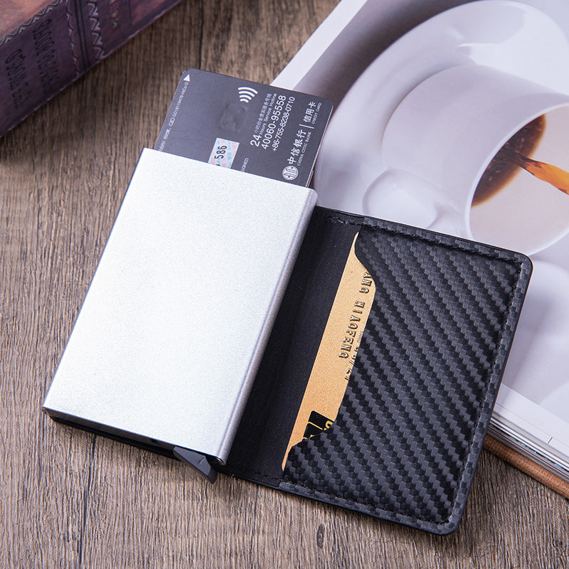 Wallet with RFID blocking and anti-theft design