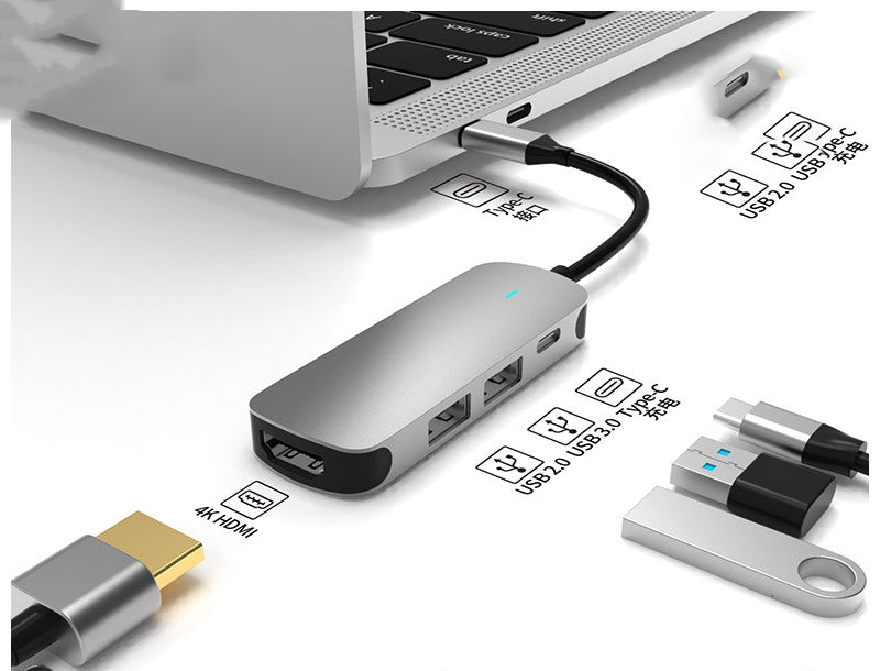 Multi-Function HDMI Hub – Notebook Docking Station & Converter