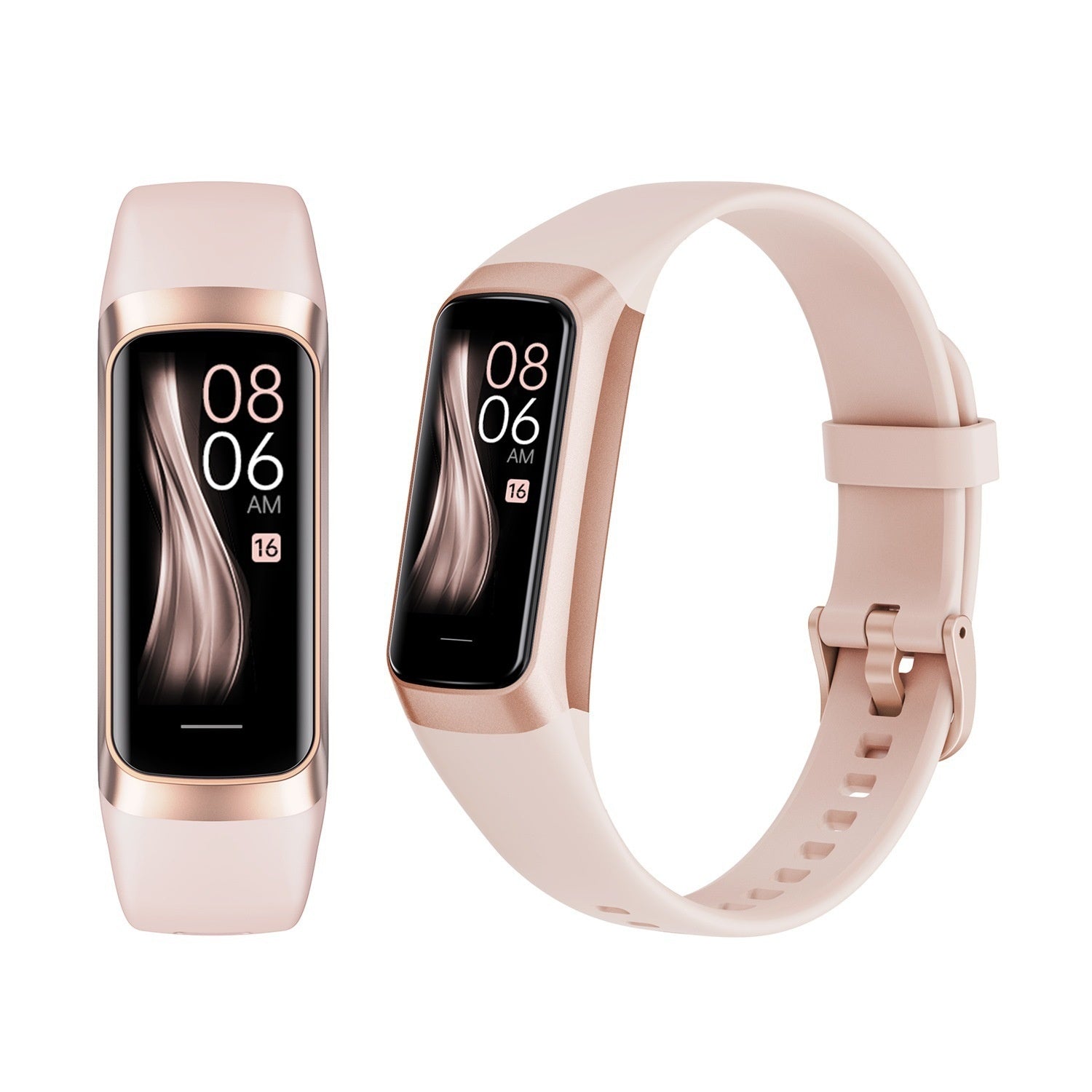 Smart Watch with Heart Rate, Blood Pressure, Oxygen & Body Temperature Monitoring