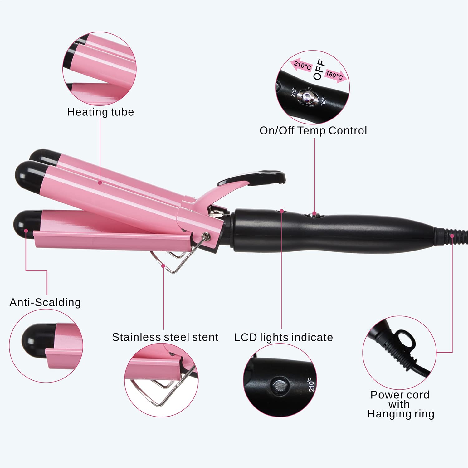 Women's curling iron