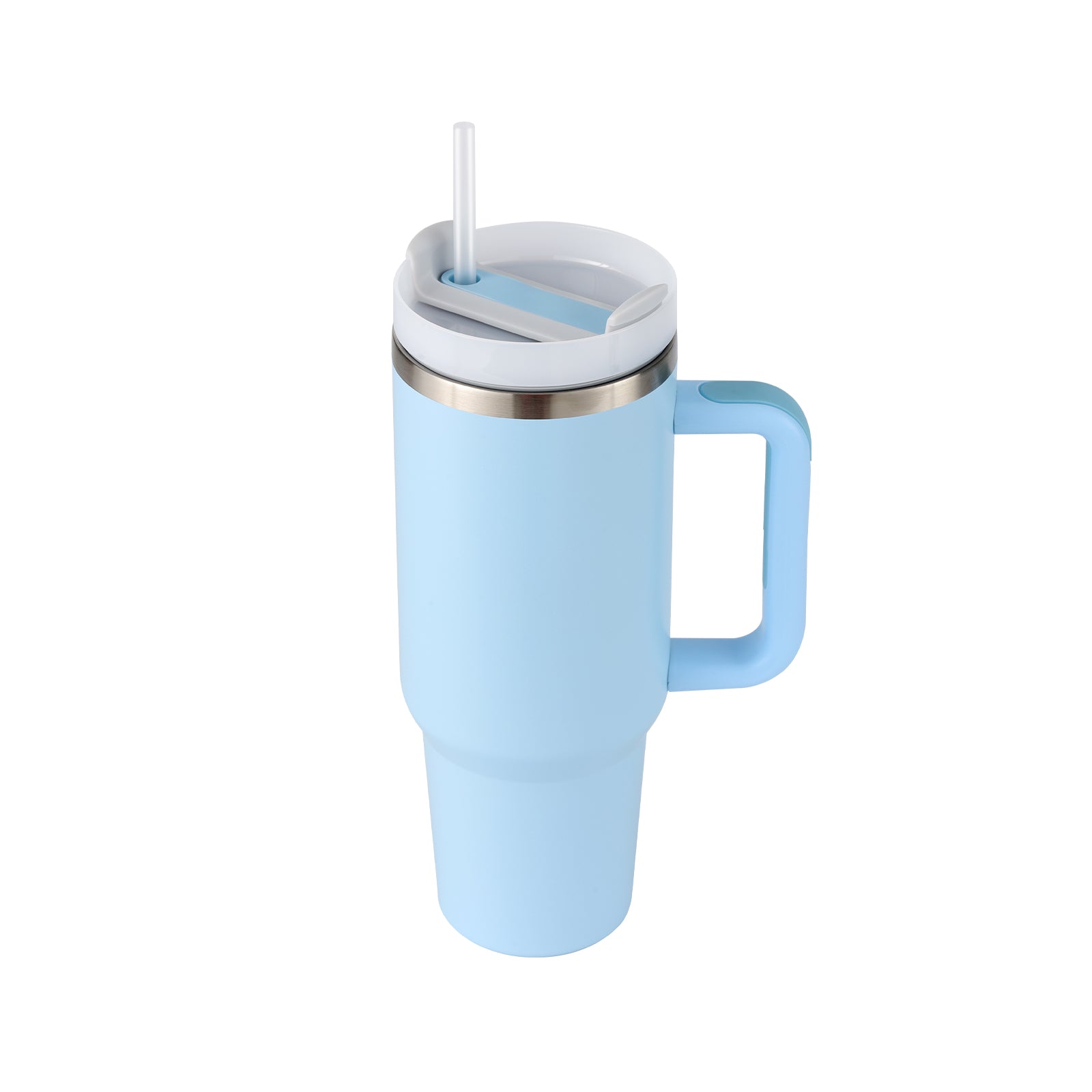 Stainless steel vacuum coffee mug with lid