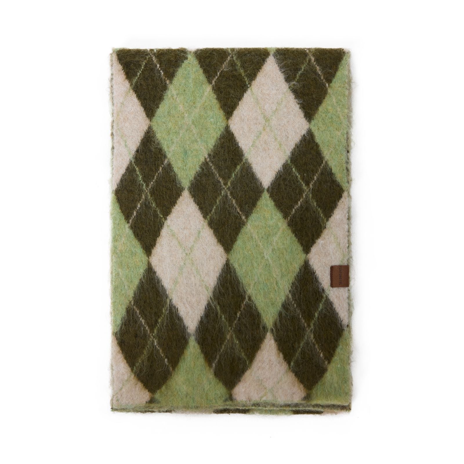 Diamond Pattern Retro Scarf