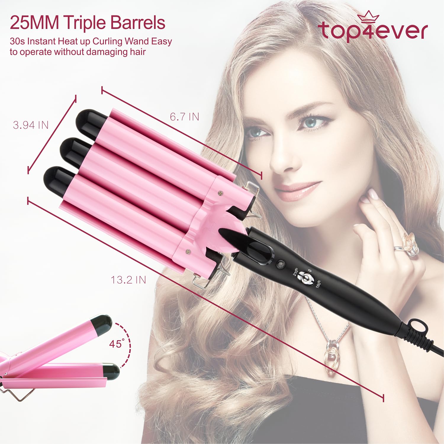 Women's curling iron