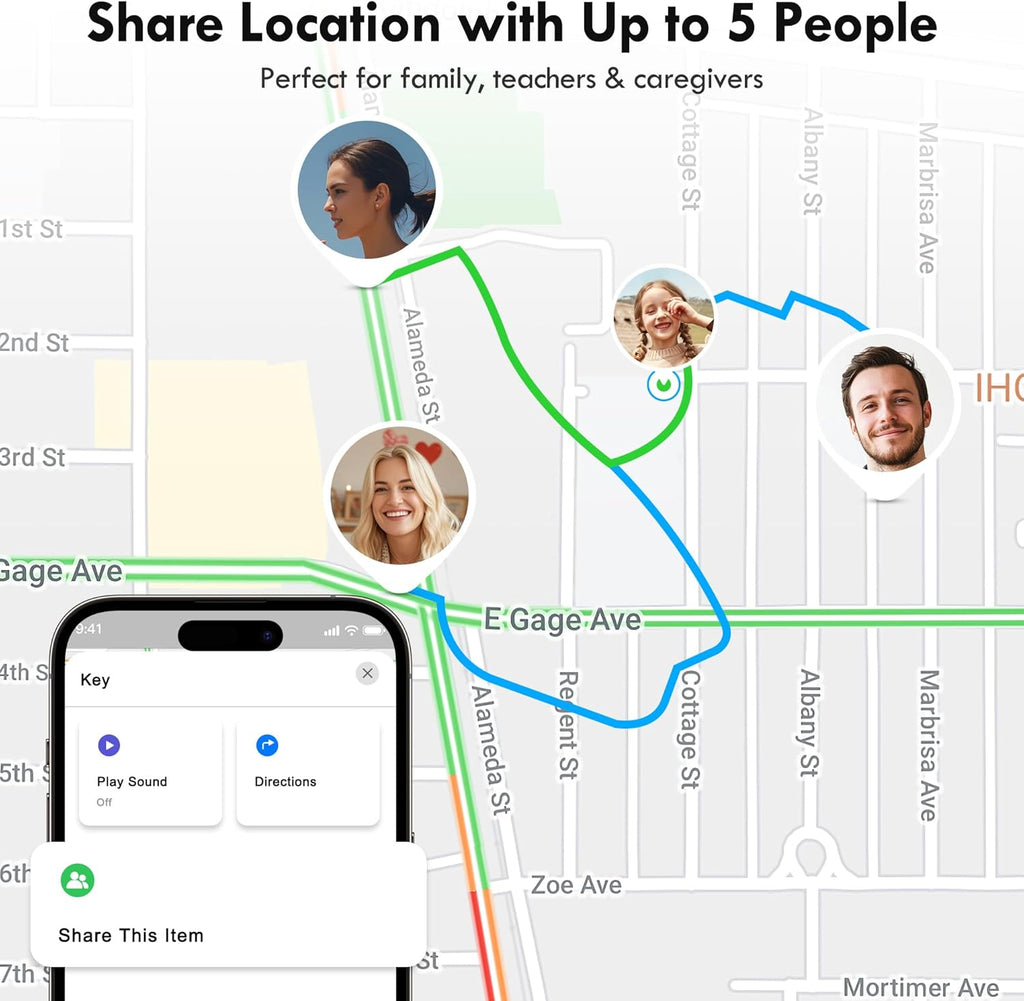 GPS tracker for children and pets