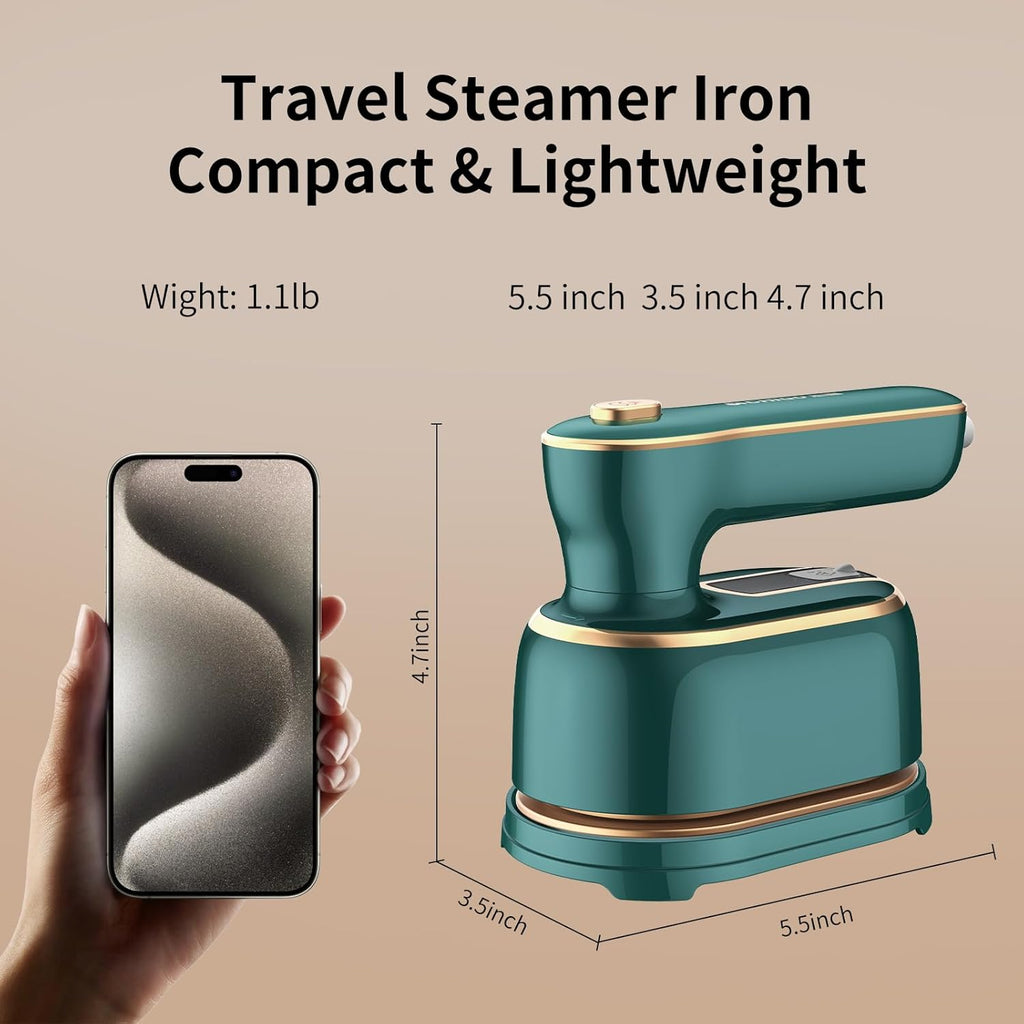 Small travel steam irons