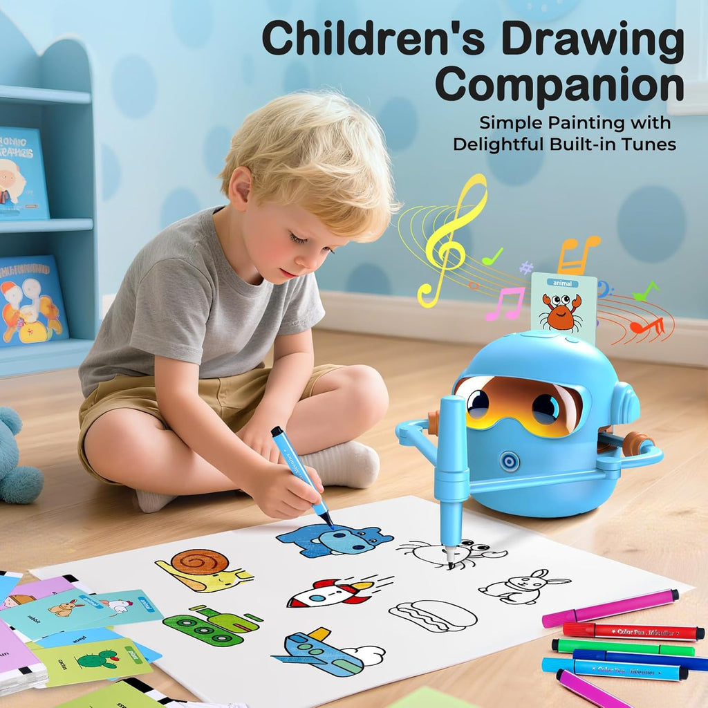 New Children's Educational Toys Automatic Painting Early Education Robot