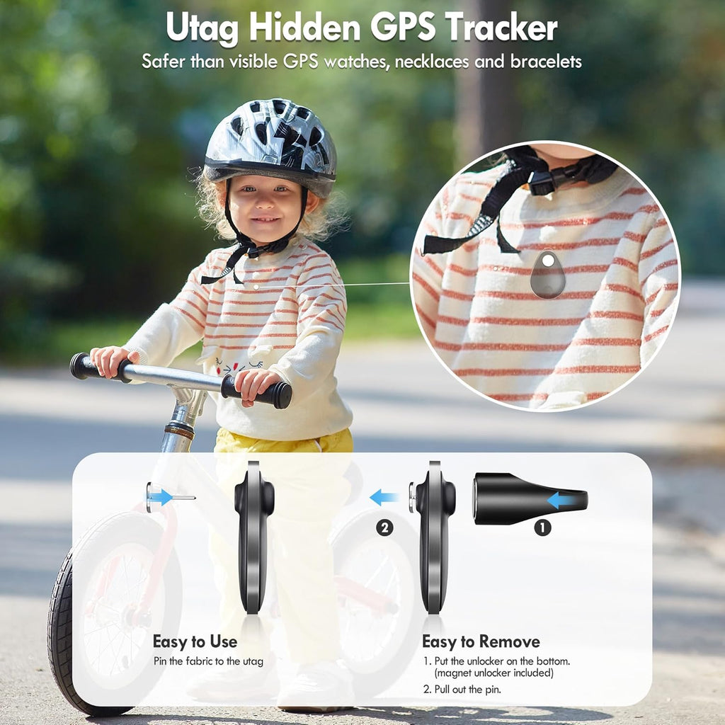 GPS tracker for children and pets