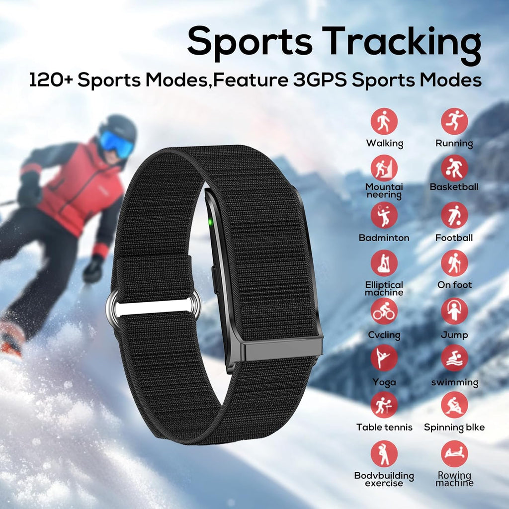 Smart bracelet for tracking health, activity and fitness