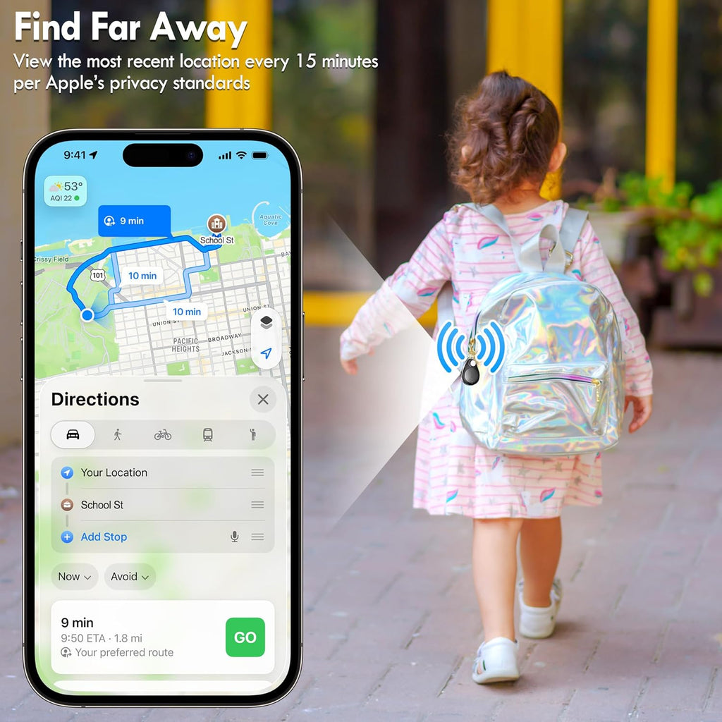GPS tracker for children and pets