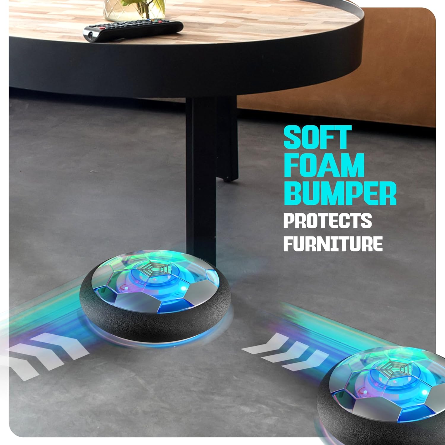 Flying soccer ball for children