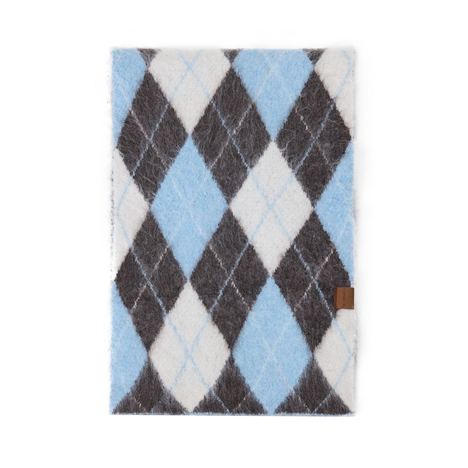 Diamond Pattern Retro Scarf