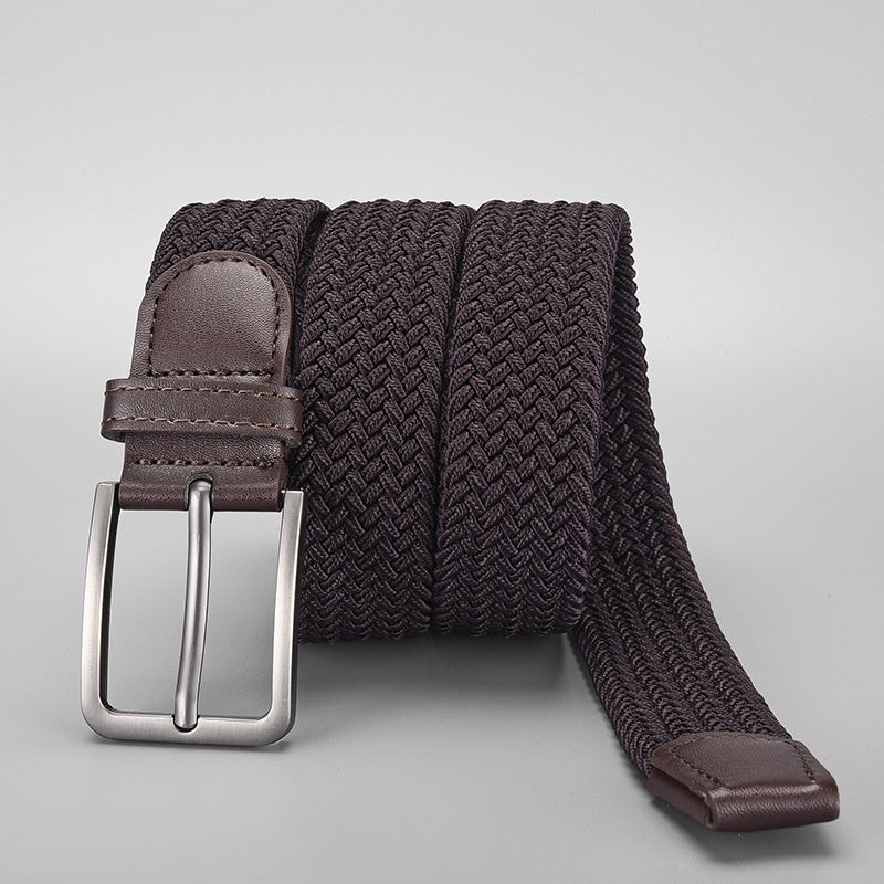 Men’s & Teenagers’ Knitted Fashion Belt – Stylish & Comfortable
