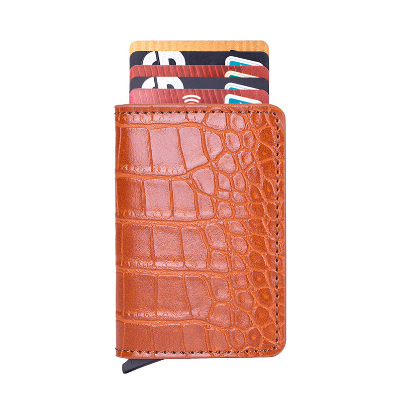 Wallet with RFID blocking and anti-theft design