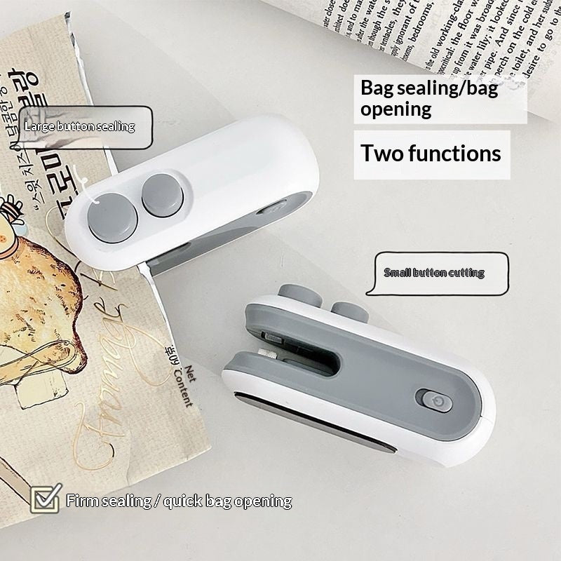 2 in 1 snack bag opening and sealing machine