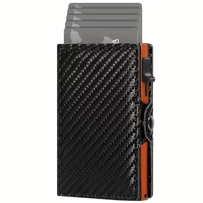 Wallet with RFID blocking and anti-theft design