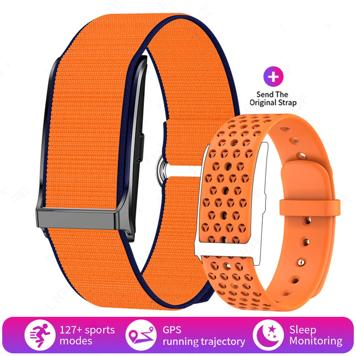 Smart bracelet for tracking health, activity and fitness