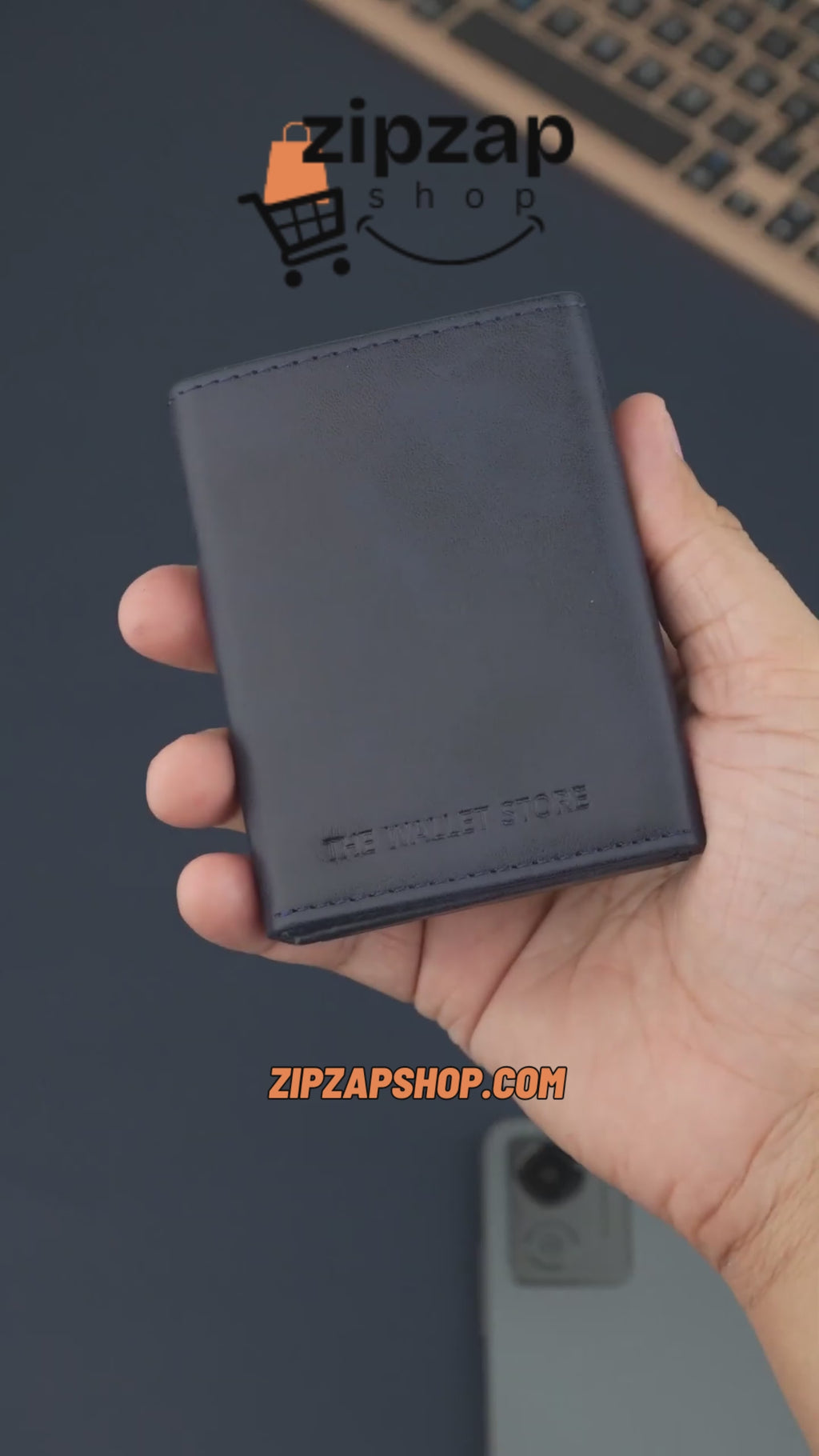 Wallet with RFID blocking and anti-theft design