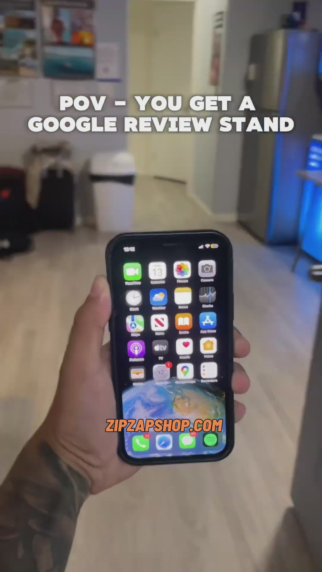 Google Review NFC Stand Display, Card and Kaychain