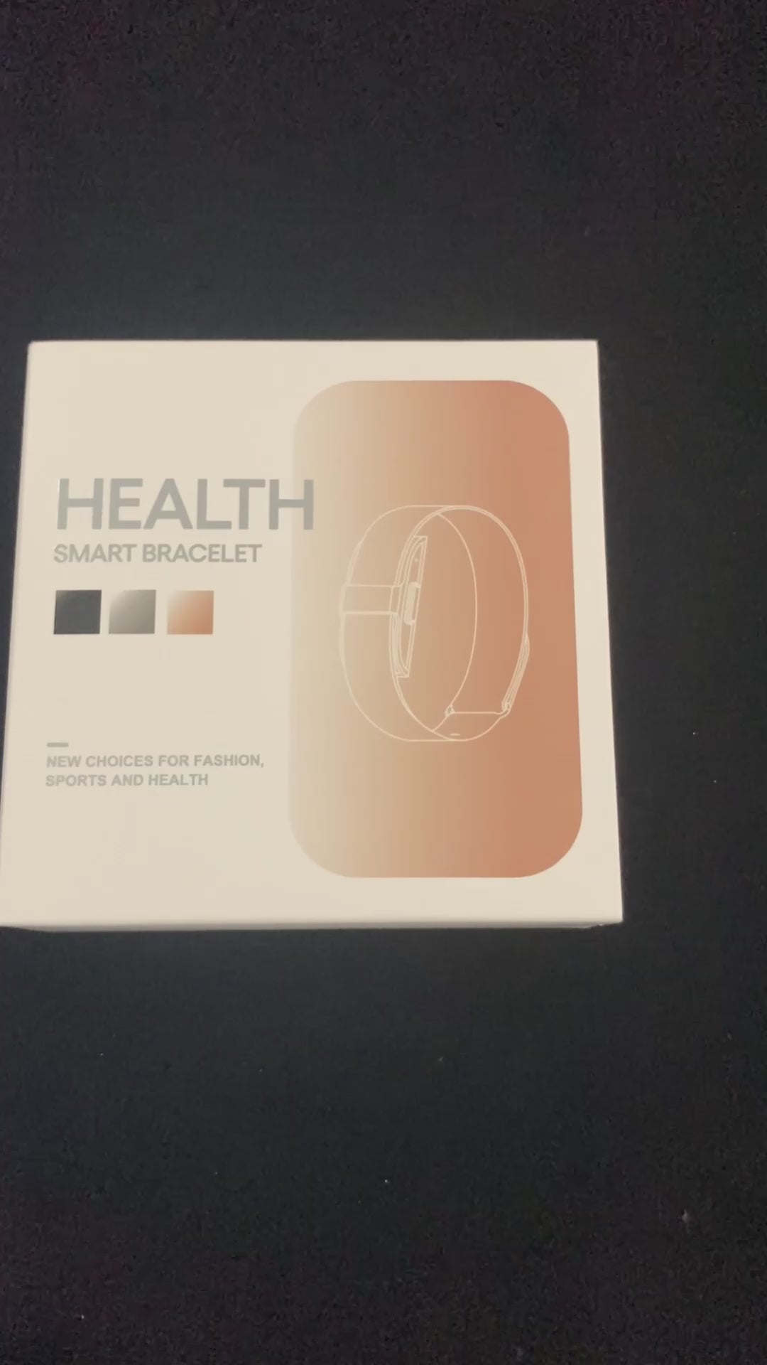 Smart bracelet for tracking health, activity and fitness
