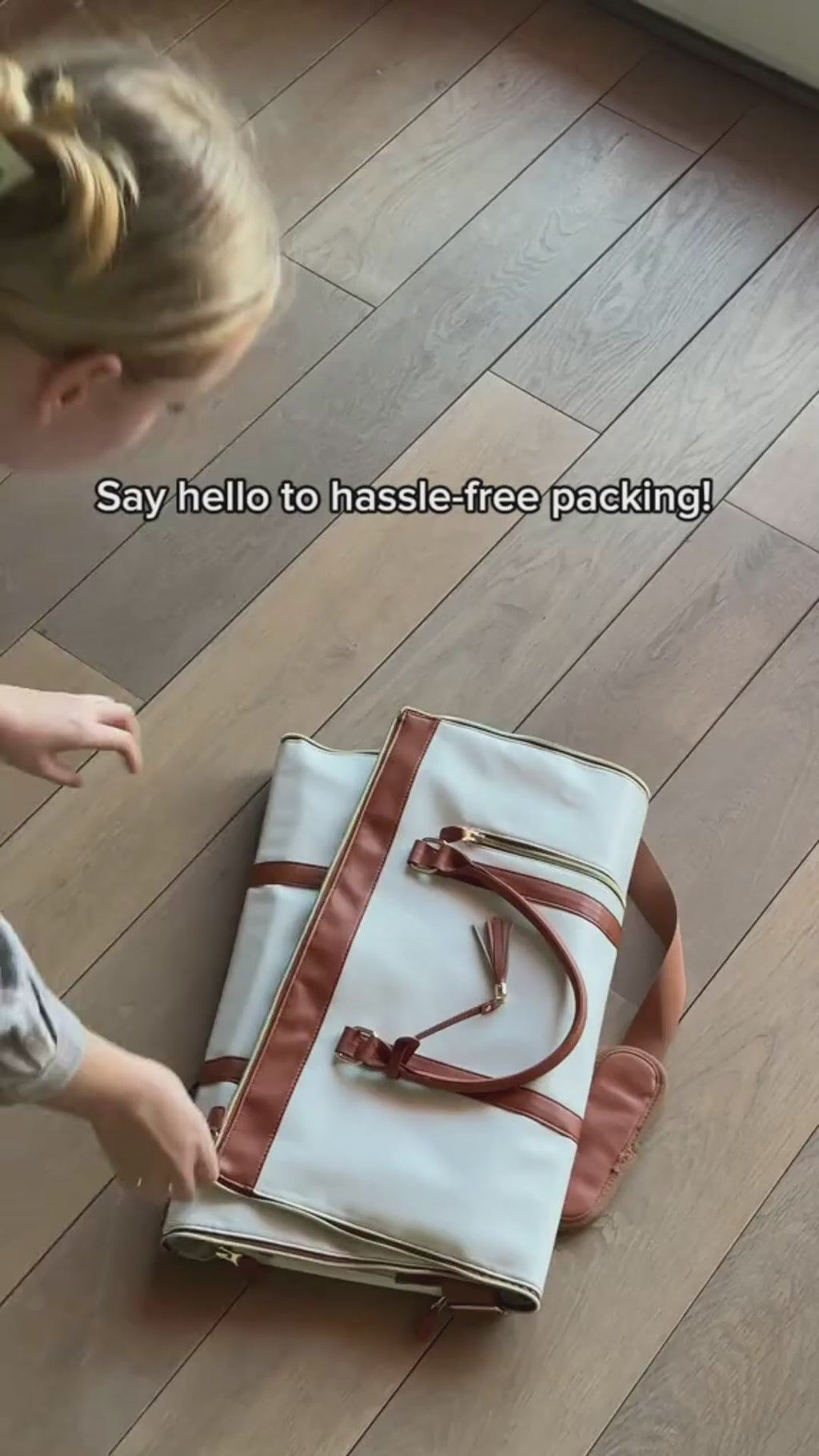 Women's large capacity travel bag